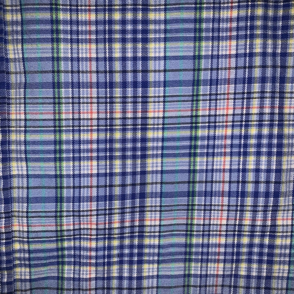 Polo Ralph Lauren Mens Blue Plaid Button Up  Shirt‎ Sz S Long Sleeve Cotton EUC - Picture 3 of 7